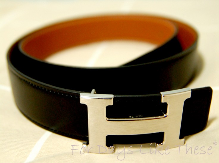 Reveals Hermes Reversible Belt For Days Like These